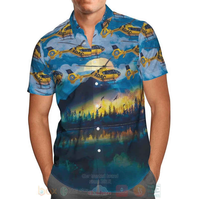 German_ADAC_Luftrettung_Eurocopter_EC-135P-2_Hawaiian_Shirt_Short_1