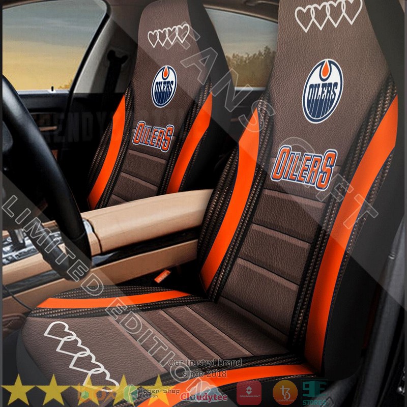 Edmonton_Oilers_White_Heart_Brown_Car_Seat_Covers_1