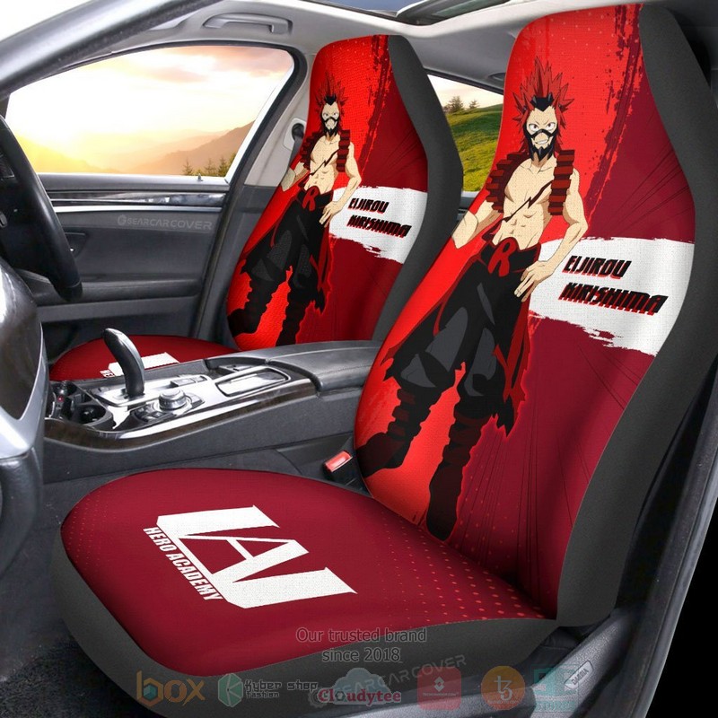 Eijirou_Kirishima_My_Hero_Academia_Anime_Car_Seat_Cover_1