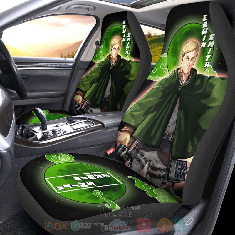 Erwin_Smith_Attack_On_Titan_Anime_Car_Seat_Cover_1