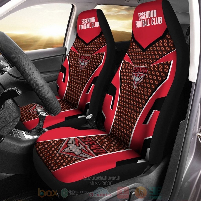 Essendon_Football_Club_Reds_Car_Seat_Cover