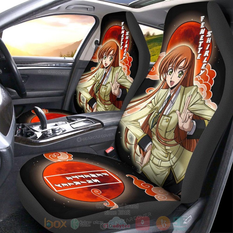 Fenette_Shirley_Code_Geass_Anime_Car_Seat_Cover_1