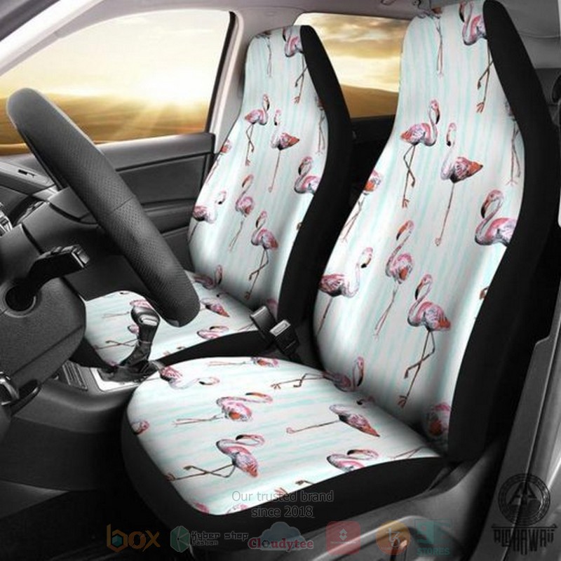 Flamingos_Car_Seat_Cover