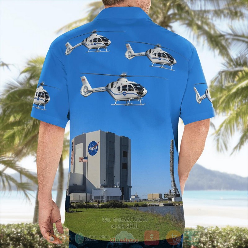 Florida_NASA_Kennedy_Space_Center_Airbus_H135_Helicopters_Hawaiian_Shirt_1