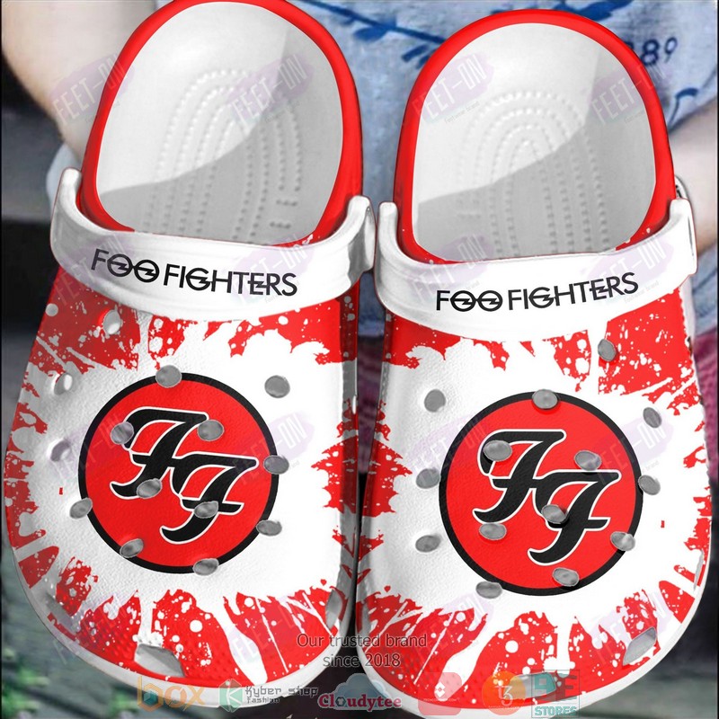 Foo_Fighters_band_logo_crocs_crocband_clog