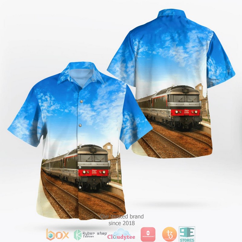 France_SNCF_Class_BB_67400_Diesel_Locomotives_Hawaiian_Shirt