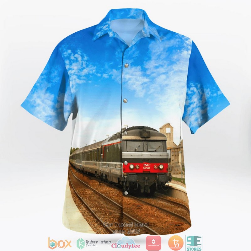 France_SNCF_Class_BB_67400_Diesel_Locomotives_Hawaiian_Shirt_1
