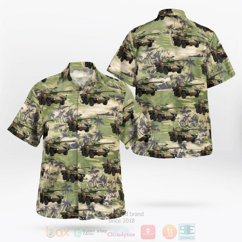 French_Army_Panhard_ERC-90_Sagaie_Hawaiian_Shirt