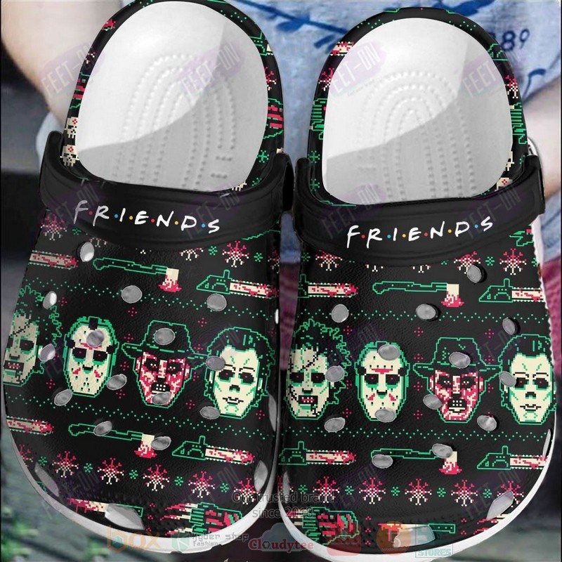 Friends_Horror_Crocband_Crocs_Clog_Shoes
