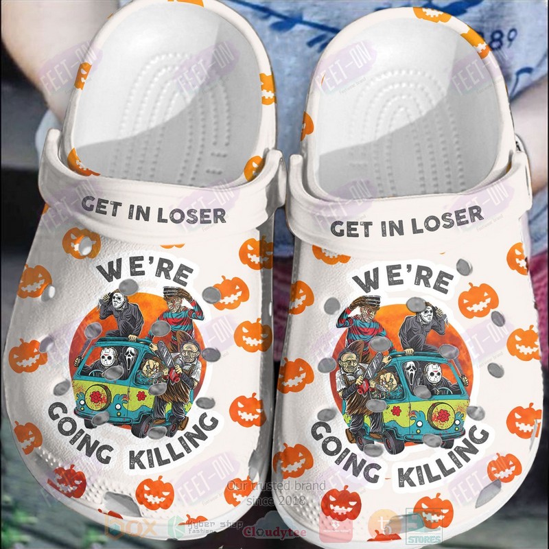 Friends_Horror_Movie_Halloween_Get_In_Loser_Were_Going_Killing_Crocband_Crocs_Clog_Shoes