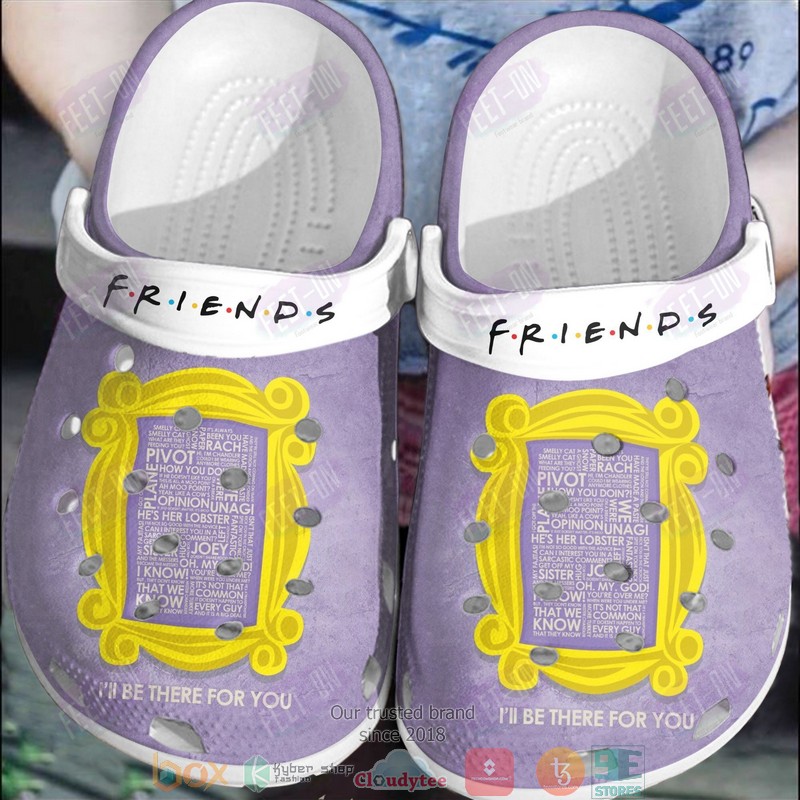 Friends_TV_Series_Ill_be_there_for_you_crocs_crocband_clog