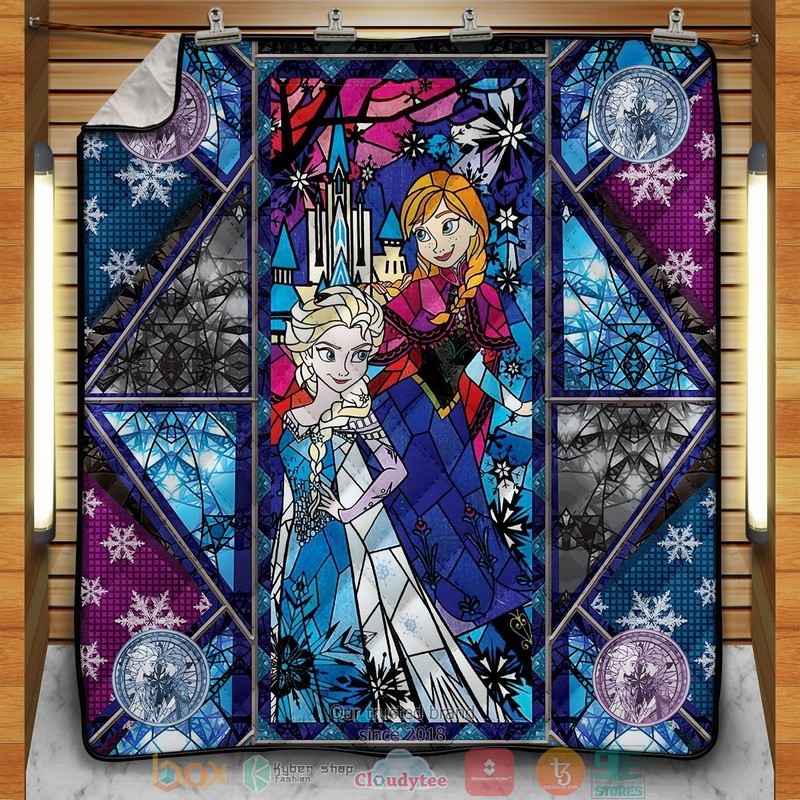 Frozen_Stained_Glass_Quilt_Blanket
