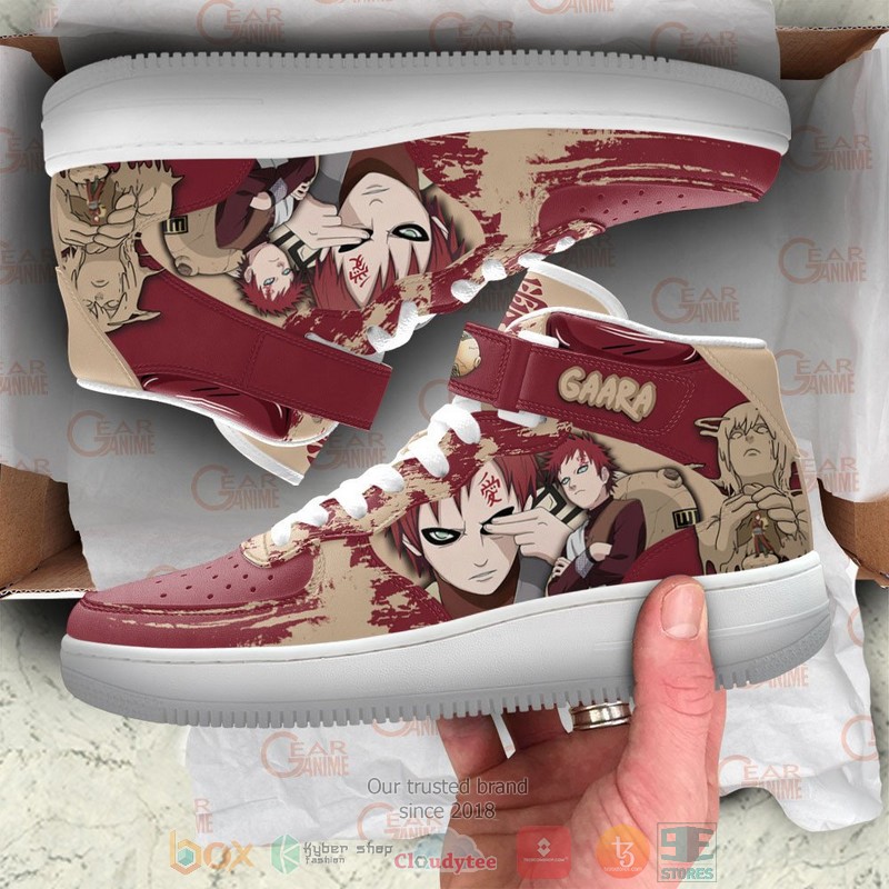 Gaara_sand_Naruto_Anime_High_Air_Force_Shoes_1