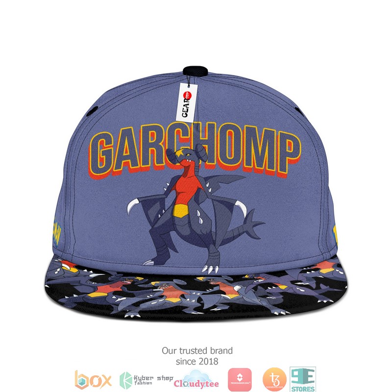 Garchomp_Pokemon_Anime_Gifts_for_Otaku_Snapback_hat
