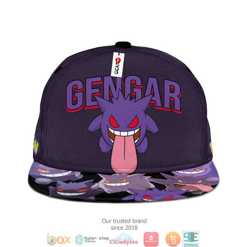 Gengar_Pokemon_Anime_Gift_For_Otaku_Snapback_hat