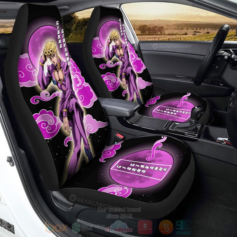 Giorno_Giovanna_JoJos_Bizarre_Adventure_Bizarre_Adventure_Anime_Car_Seat_Cover