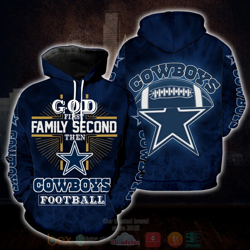 God_First_Family_Second_Then_Cowboys_3D_Hoodie_Shirt