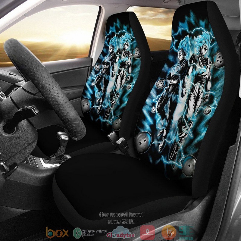 Goku_Vegeta_Blue_Dragon_Ball_Black_Car_Seat_Covers