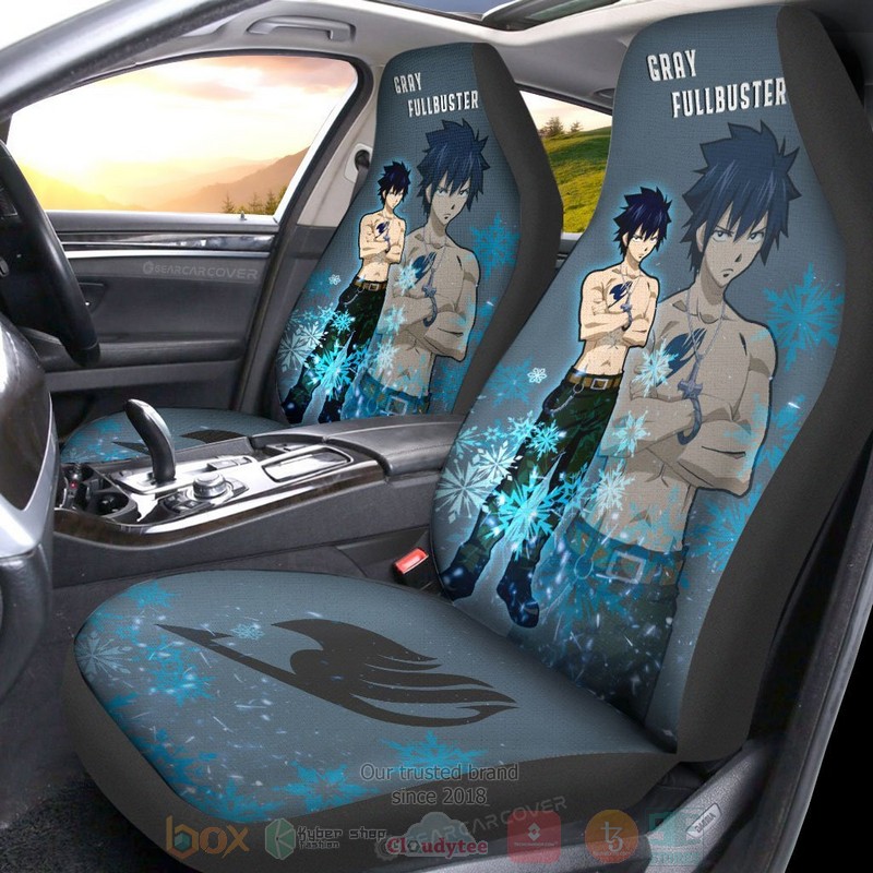 Gray_Fullbuster_Fairy_Tail_Anime_Car_Seat_Cover_1