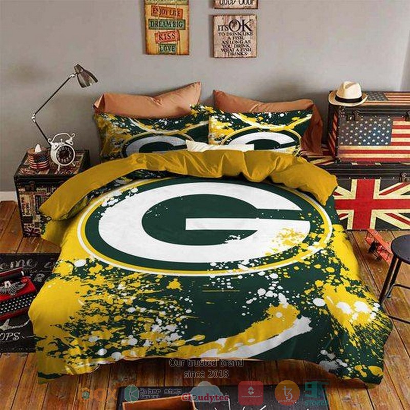 Green_Bay_Packers_NFL_logo_Bedding_Set