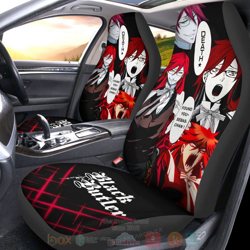 Grell_Sutcliff_Black_Butler_Anime_Car_Seat_Cover_1