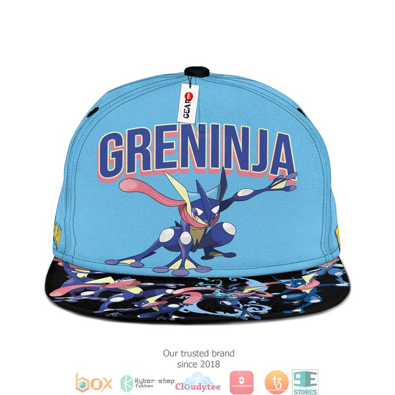 Greninja_Pokemon_Anime_Gifts_for_Otaku_Snapback_hat