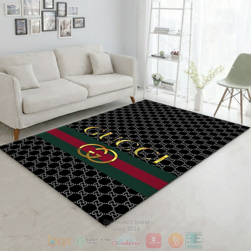 Gucci_Gold_Pattern_Area_Rugs_1