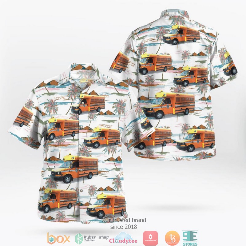 Gwinnett_County_Prisoner_Transport_Bus_Hawaii_3D_Shirt