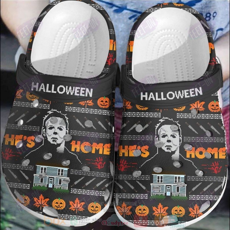 Halloween_Pumpkin_Michael_Myers_Crocband_Crocs_Clog_Shoes