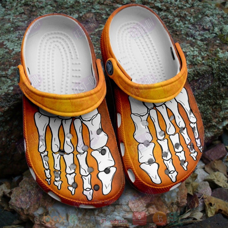 Halloween_Yellow_Crocband_Crocs_Clog_Shoes