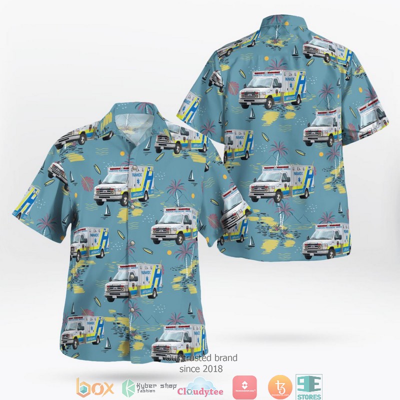 Hamilton_Ontario_Canada_Hamilton_Paramedic_Service_Hawaii_3D_Shirt