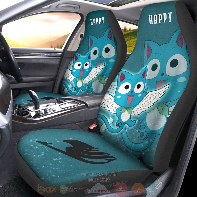 Happy_Fairy_Tail_Anime_Car_Seat_Cover_1