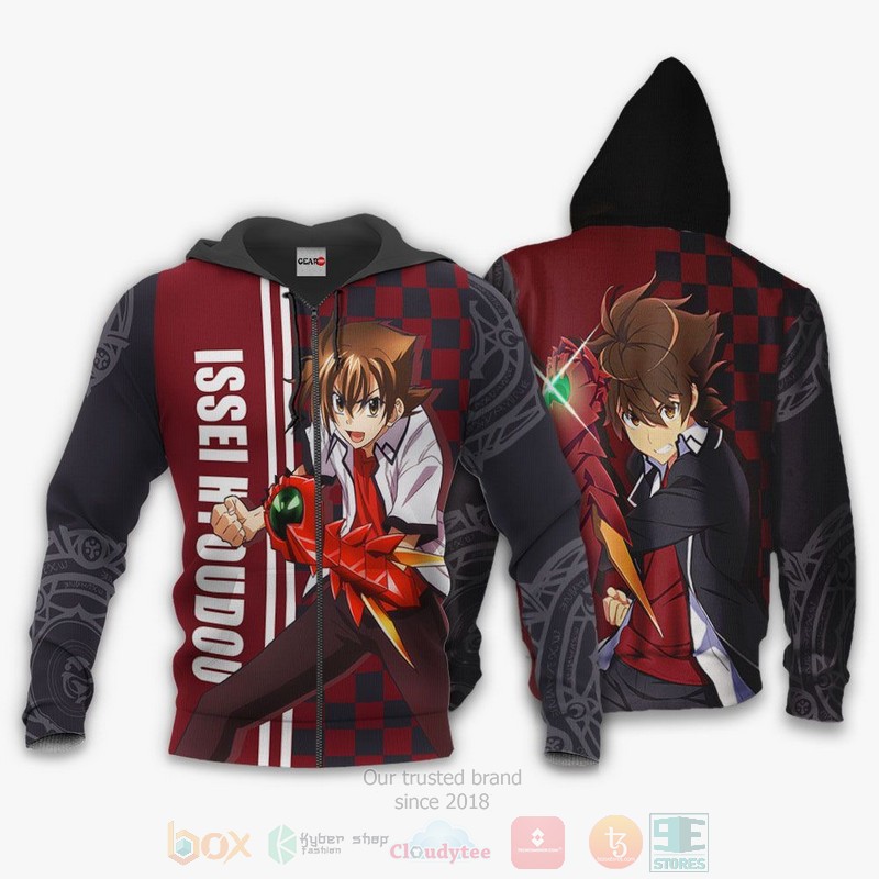 High_School_DXD_Issei_Hyoudou_Anime_3D_Hoodie_Bomber_Jacket