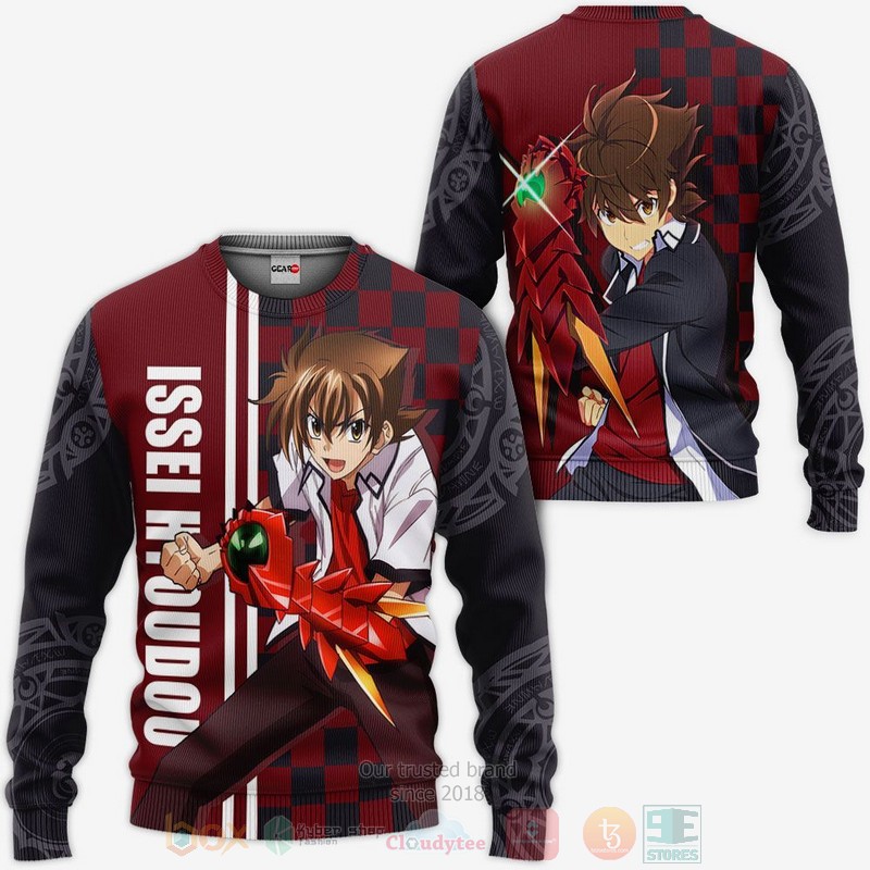 High_School_DXD_Issei_Hyoudou_Anime_3D_Hoodie_Bomber_Jacket_1