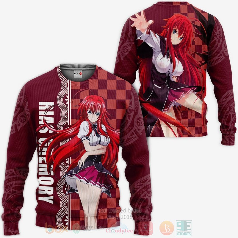 High_School_DXD_Rias_Gremory_Anime_3D_Hoodie_Bomber_Jacket_1