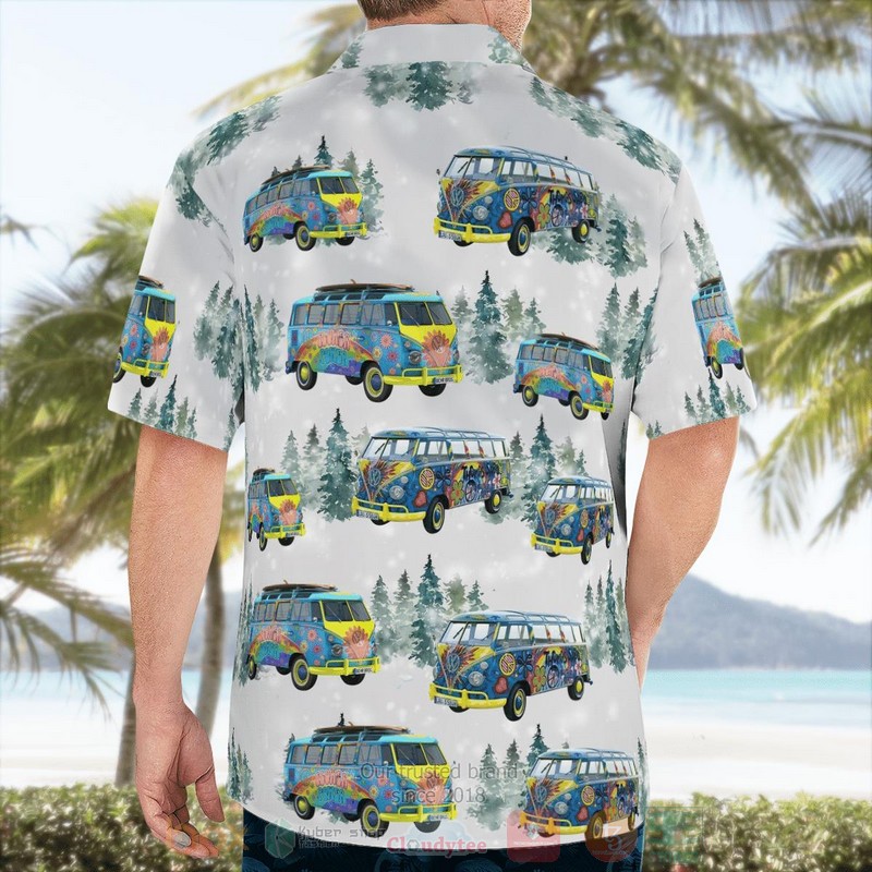 Hippie_Volkswagen_Samba_Christmas_Hawaiian_Shirt_1
