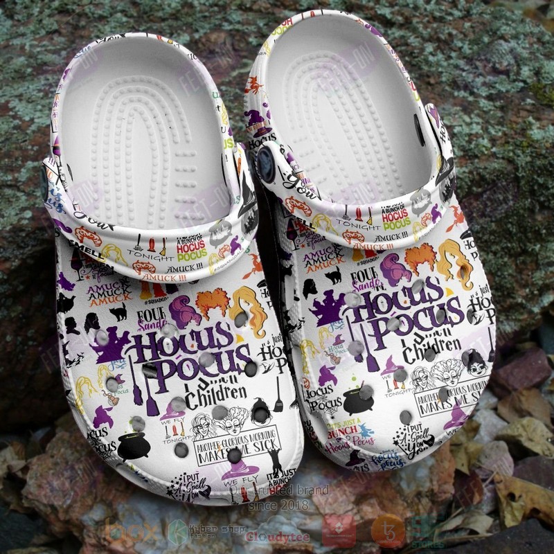 Hocus_Pocus_White_Crocband_Crocs_Clog_Shoes