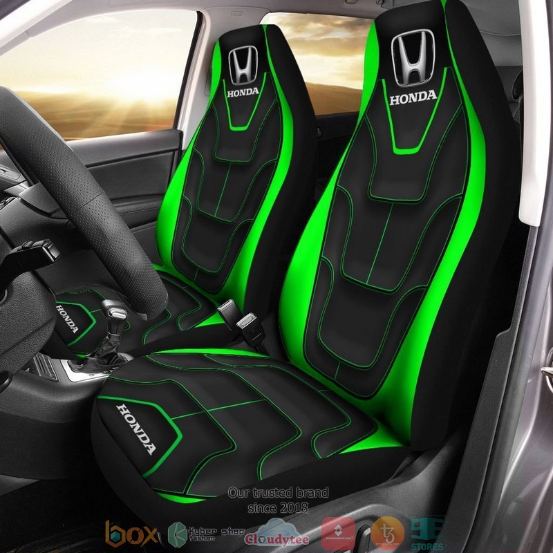 Honda_Green_Car_Seat_Cover