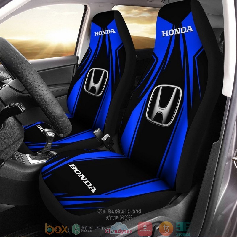 Honda_logo_blue_Car_Seat_Cover