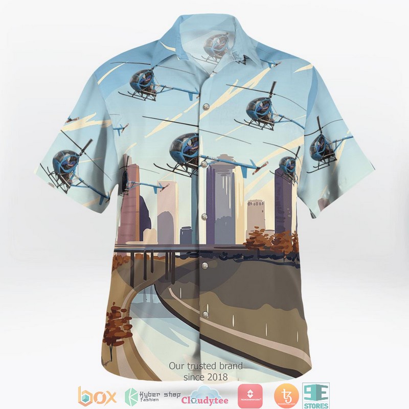 Hughes_269C_-_N7492F_Houston_Police_Department_Helicopter_3D_Hawaii_Shirt_1