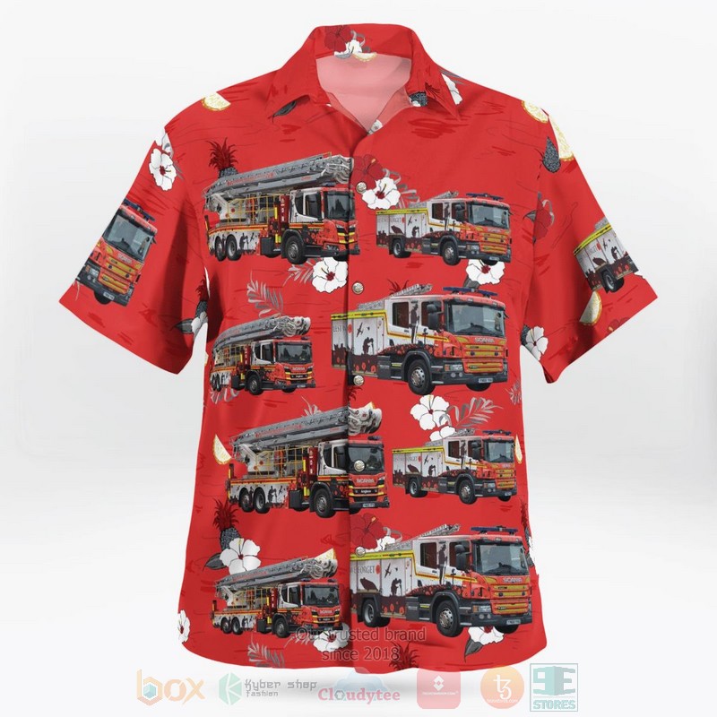 Humberside_England_United_Kingdom_Humberside_Fire_And_Rescue_Service_Hawaiian_Shirt_1