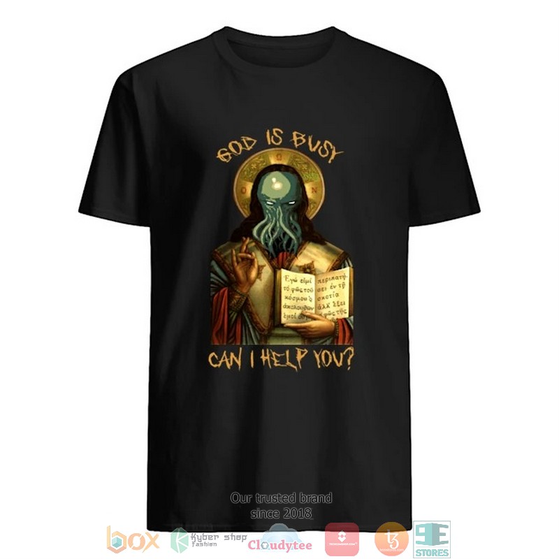 Hydra_octopus_God_is_busy_can_I_help_you_T-shirt