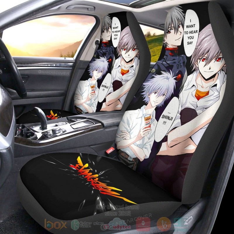 Kaworu_Nagisa_Neon_Genesis_Evangelion_Anime_Car_Seat_Cover_1