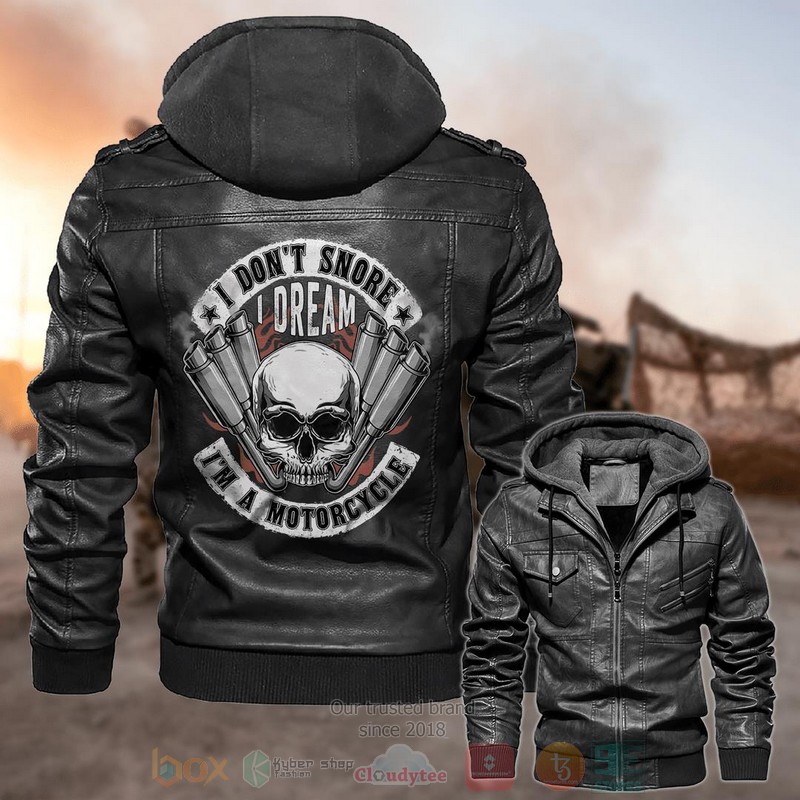 I_Dont_Snore_I_Dream_Im_A_Motorcycle_Skull_Leather_Jacket