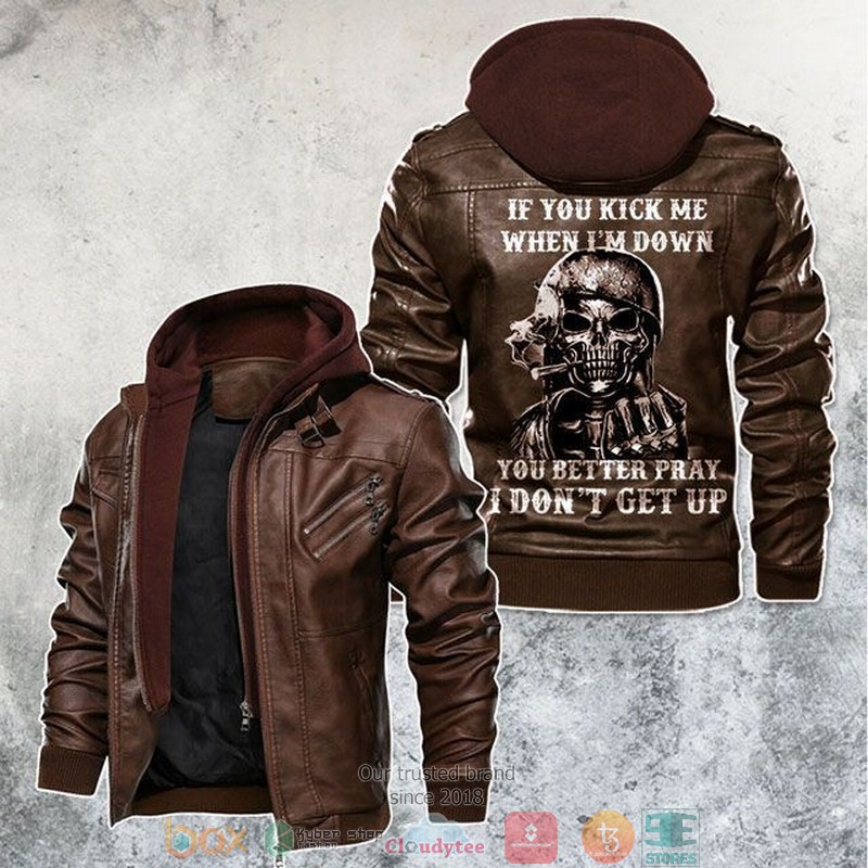 If_you_Kick_Me_When_Im_Down_I_DonT_Get_Up_Us_Army_Skull_Motorcycle_Leather_Jacket_1