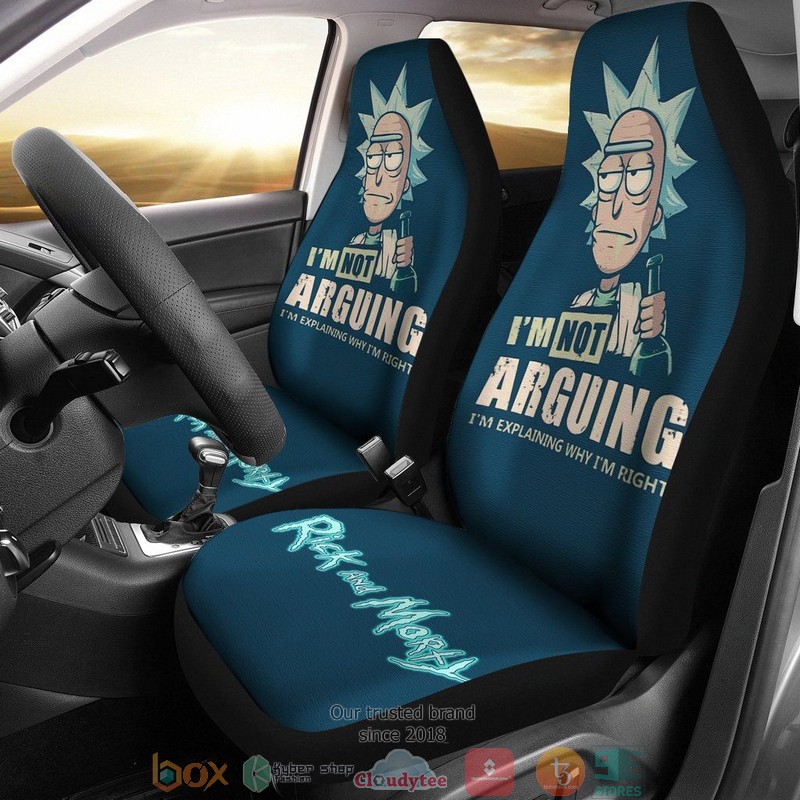 Im_Not_Arguing_Rick_Car_Seat_Covers