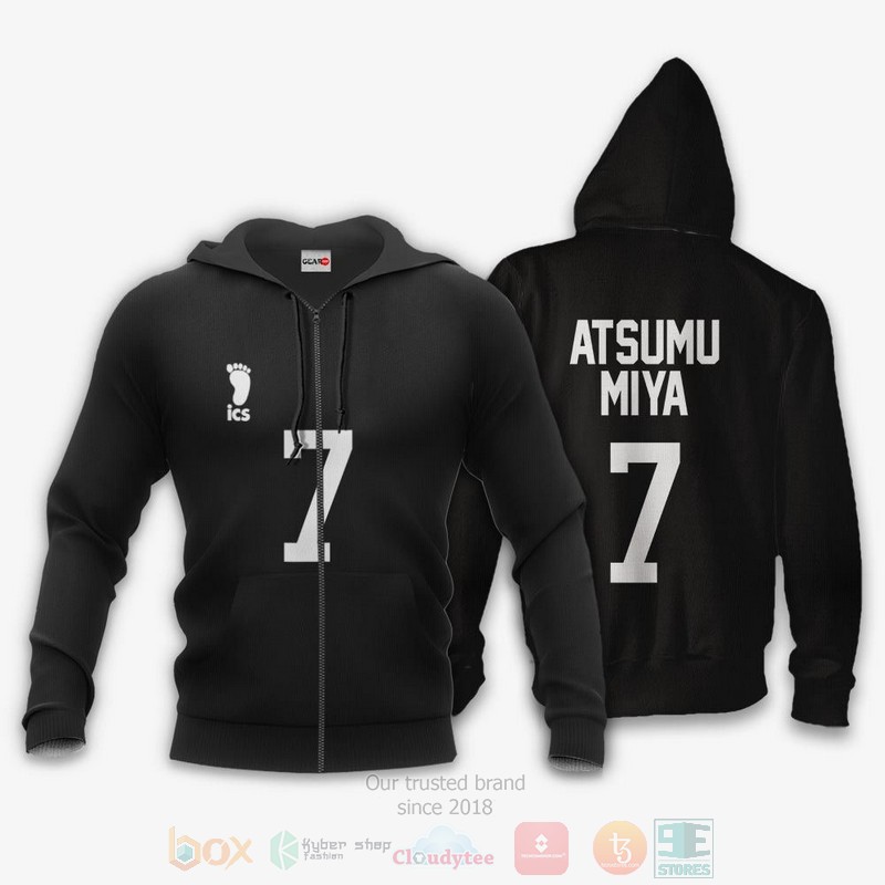 Inarizaki_Atsumu_Miya_Uniform_Number_7_Haikyuu_Anime_3D_Hoodie_Shirt