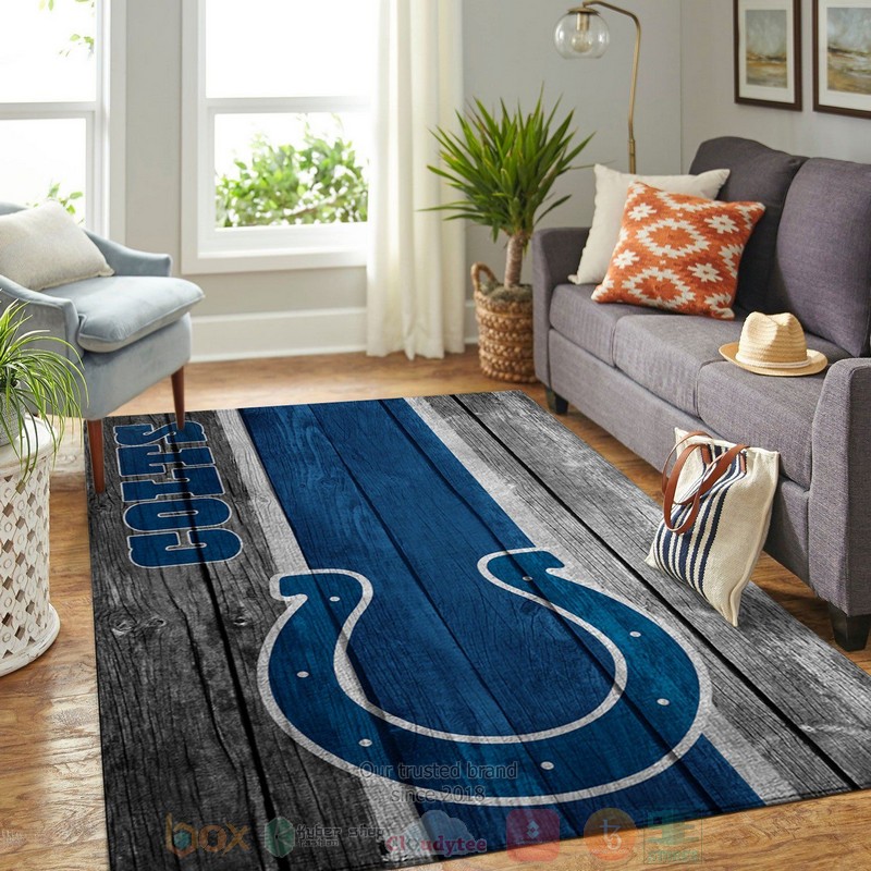Indianapolis_Colts_NFL_Team_Logo_Wooden_Area_Rugs_1