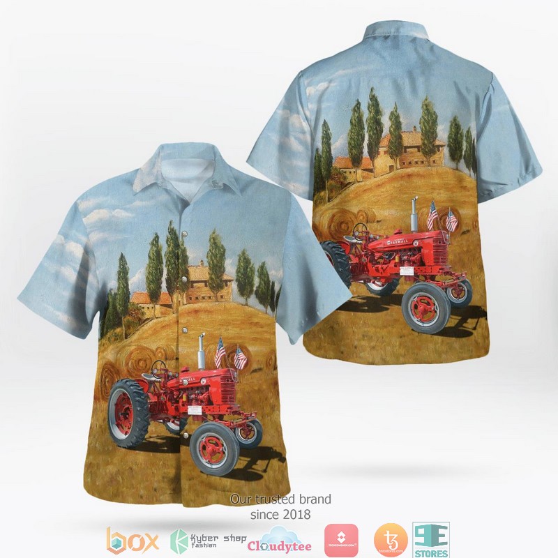 International_Harvester_1953_McCormick_Farmall_Super_H_Hawaiian_Shirt