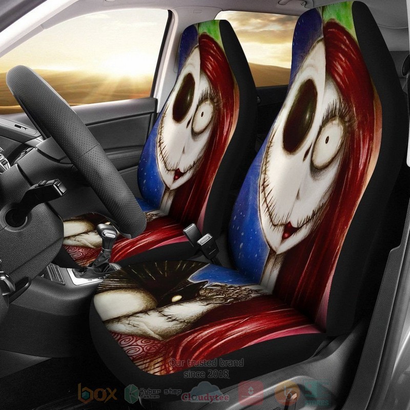 Jack_And_Sally_The_Nightmare_Before_Christmas_Pattern_Car_Seat_Cover